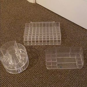 Acrylic Makeup Organizer(s)
